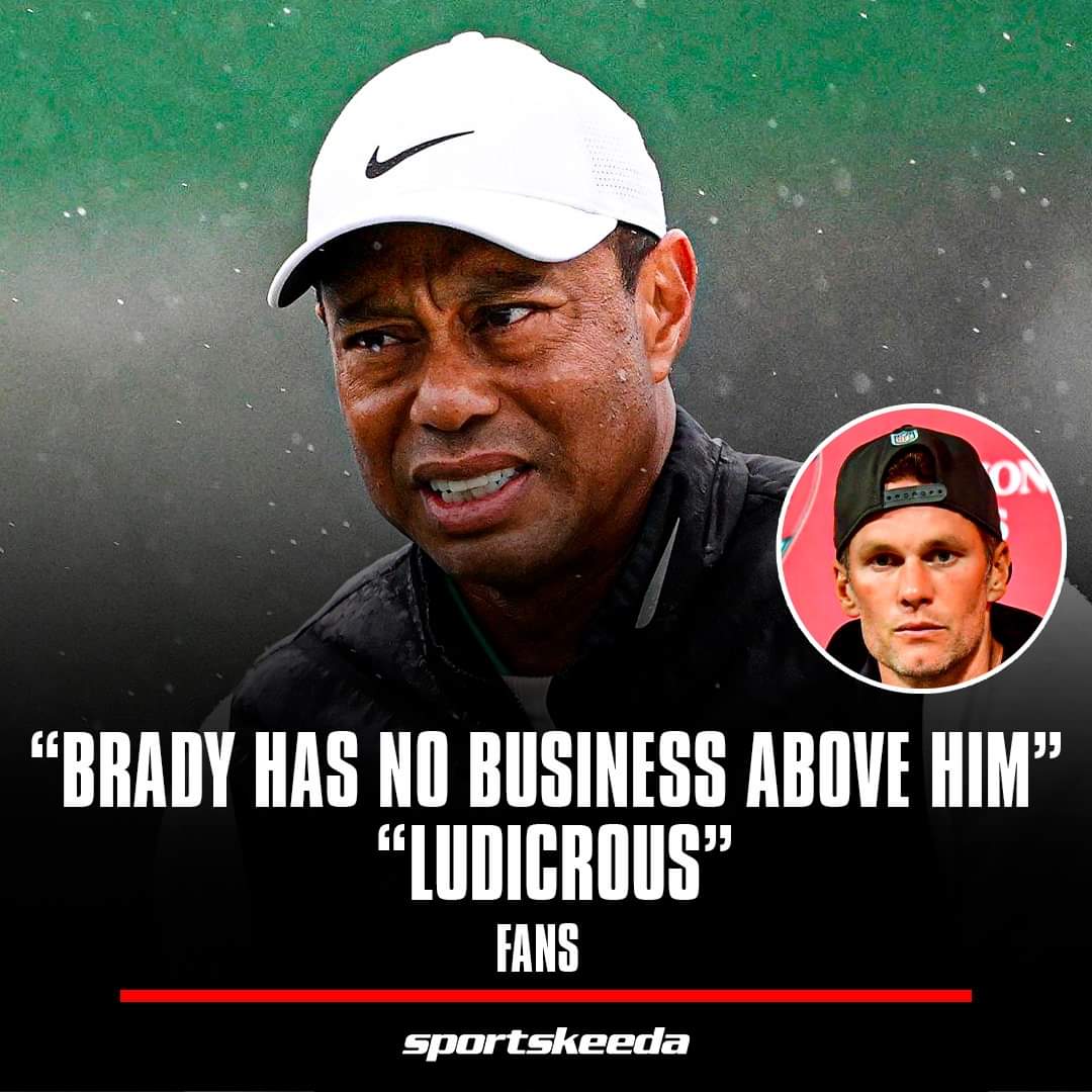 Fans express their disappointment as ESPN places Tiger Woods in eighth position on the list of the top 100 athletes of the 21st century. They strongly believe that Woods deserves a higher ranking and find it unbelievable.