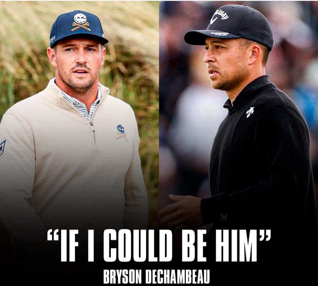 Bryson DeChambeau giving props to Xander Schauffele for his two Major wins! It’s cool to see that kind of respect among competitors.